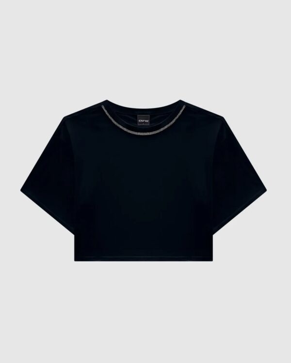 CROPPED C/ STRASS MW