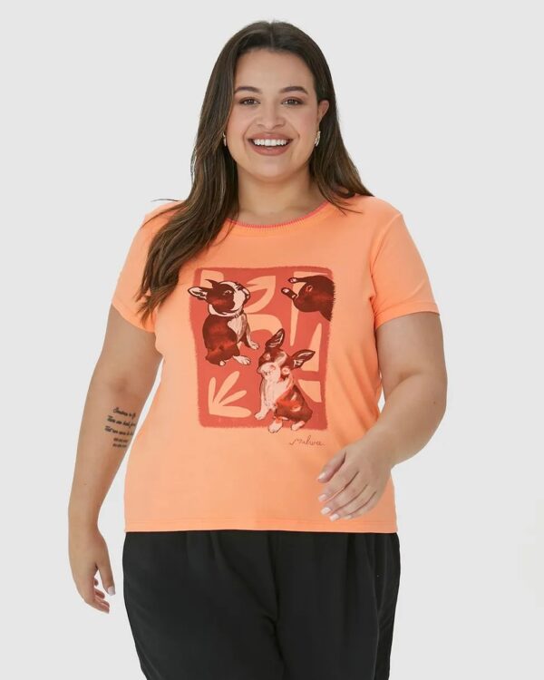 CAMISETA PLUS SIZE MW