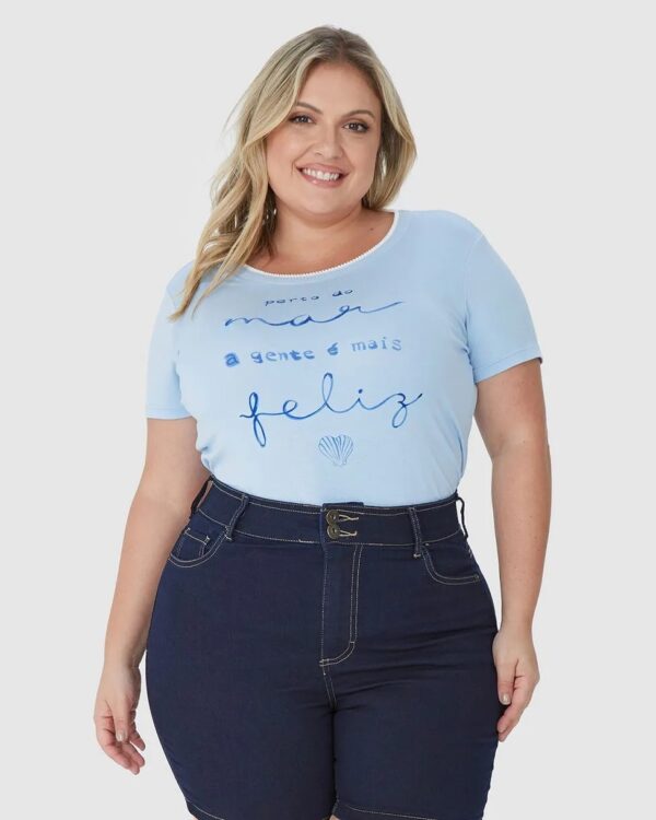 CAMISETA PLUS SIZE MW