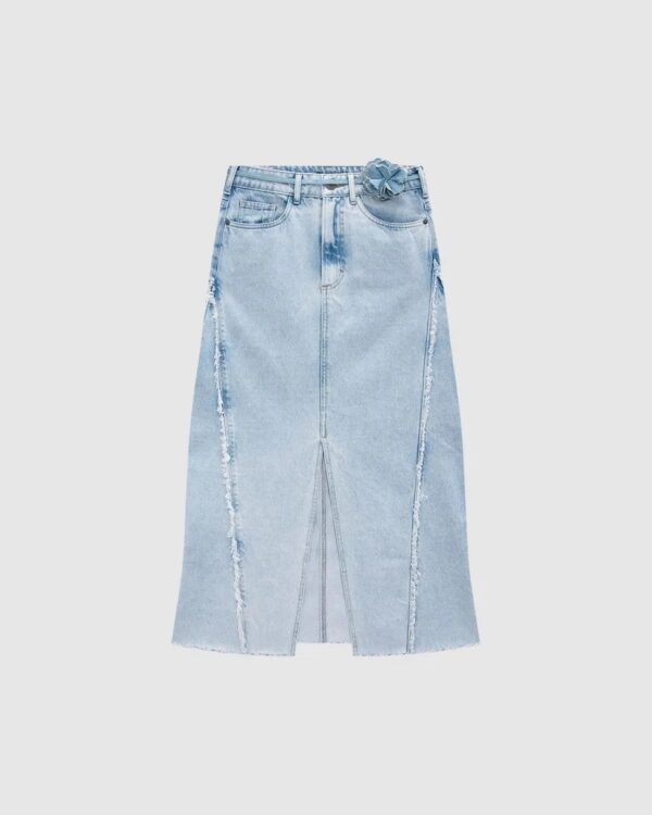 SAIA JEANS LONGO RETO C/ FENDA ENFIM MW