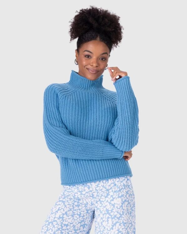 SUETER CROPPED TRICOT GOLA ALTA MW