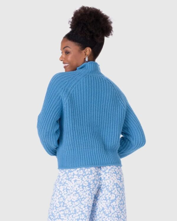 SUETER CROPPED TRICOT GOLA ALTA MW