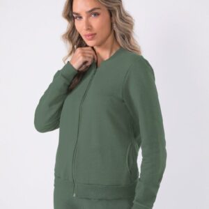 CONJ MOLETOM JAQUETA C/ ZIPER E CALÇA ELL 52231