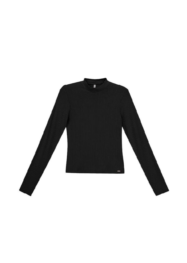 BLUSA MANGA LONGA CANELADA ELL 52119