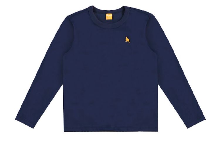 CAMISETA LISA MANGA LONGA INFANTIL MT U2111