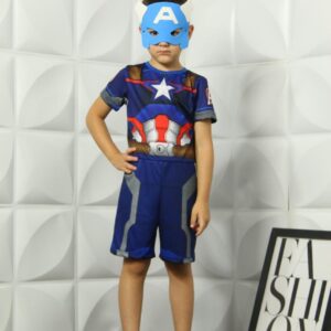 FANTASIA INFANTIL CAPITÃO AMERICA YX